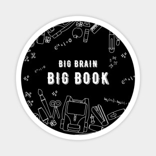 Big Brain Big Book Magnet